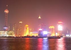 Shanghai at night