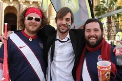 Human Rights Volunteers Meet World Cup Band in South Africa