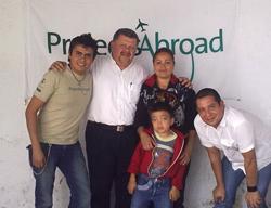 Brayan and our staff Brayan and our staff