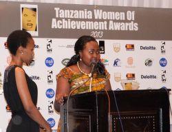 Glory accepting the award Glory accepting the award