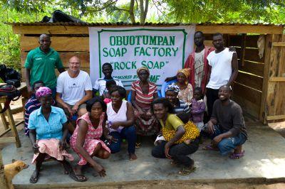 Soap factory in Ghana Soap factory in Ghana