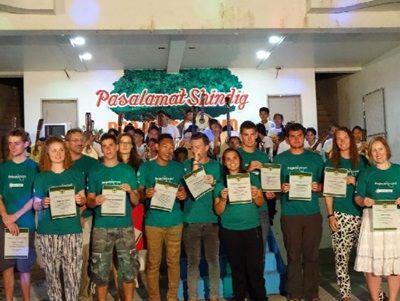 The City of Bogo honours Projects Abroad volunteers in the Philippines The City of Bogo honours Projects Abroad volunteers in the Philippines