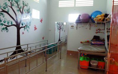 Newly equipped physiotherapy room Newly equipped physiotherapy room