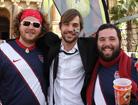 Human Rights Volunteers Meet World Cup Band in South Africa