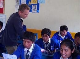A Volunteer on a Teaching Project in Peru A Volunteer on a Teaching Project in Peru