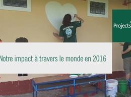 Impact 2016 auprès de communautés Impact 2016 auprès de communautés