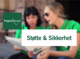 Støtte og Sikkerhet Støtte og Sikkerhet