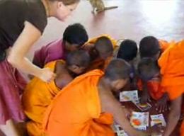 Teaching English to Buddhist Monks Teaching English to Buddhist Monks