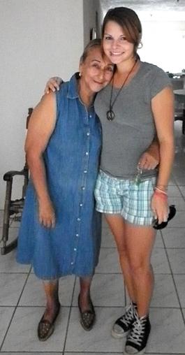 Meine Gastmutter und ich costa-rica-unterrichten-mutter