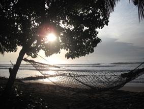 Strand in Busua ghana-physiotherapie-strand