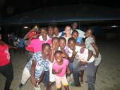 Abschiedsparty im Waisenhaus Ghana-Sozialarbeit-Freizeit