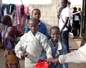 Die Straßenkinder, die wir medizinisch versorgten Senegal, Sozialarbeit, Kinder