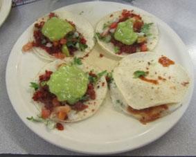 Tacos, das beste Essen auf dieser Welt Mexiko-Sozialarbeit-Tacos