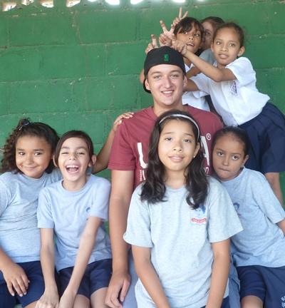 In der Schule costa-rica-sport-freiwilliger