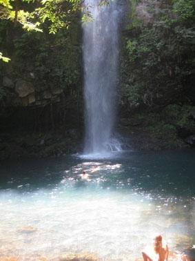 Wasserfall Rincon de la vieja im Nationalpark costa-rica-sport-wasserfall