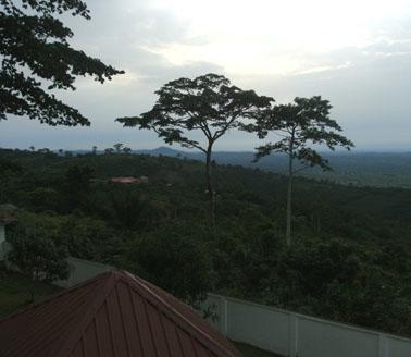 In den Hills ghana-unterrichten-ausflug