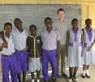 Meine Klasse und ich ghana-unterrichten-klasse