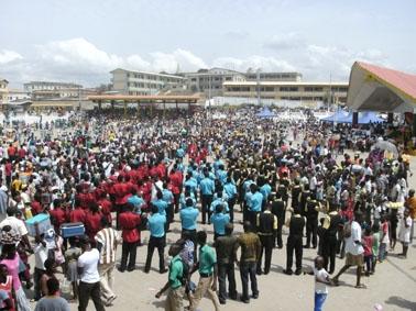 Unabhängigkeitstag in Cape Coast ghana-unterrichten-unabhangigkeitstag