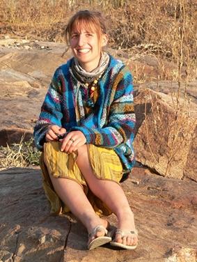 Christiane im Nationalpark südafrika-naturschutz-freiwillige