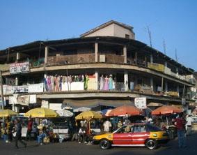 Innenstadt von Kumasi Innenstadt von Kumasi