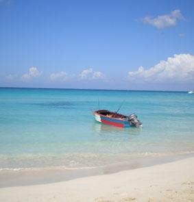 Der Strand von Negril jamaika-journalismus-strand