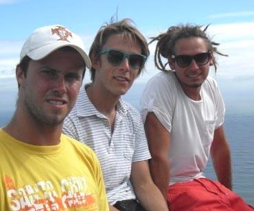 Mit Freunden am Cape Point Sport Praktikum Südafrika Capepoint