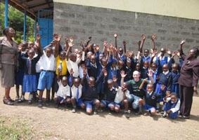 Ein Klassenfoto meiner Klasse kenia-sozialarbeit-klassenfoto