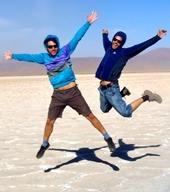 In der Salzwüste Salta Sozialarbeit Argentinien Salta