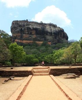 Der Löwenfelsen sri-lanka-medizin-sigiriya