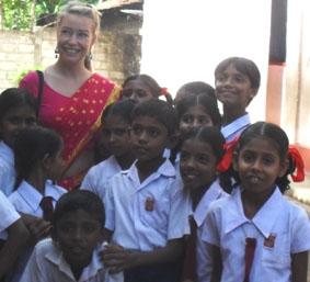 Meine Schüler und ich sri-lanka-sozialarbeit-freiwillige