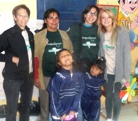 Das Team im Waisenhaus Bolivien-Sozialarbeit-Freiwillige