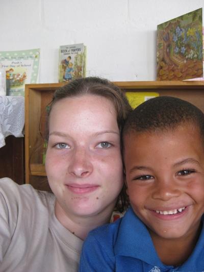 Das bin ich mit einem der Kinder Das bin ich mit einem der Kinder