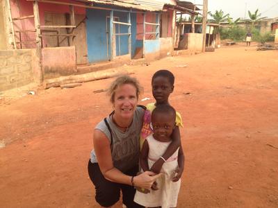 Heike im Projekt Freiwillige in Ghana, Projects Abroad