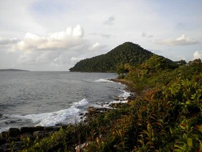 Die wunderbare Insel kambodscha-naturschutz-insel