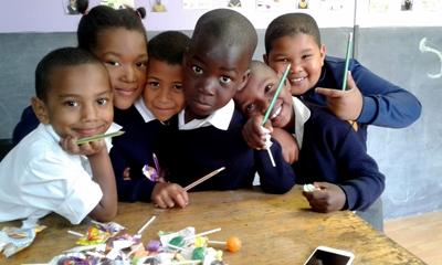 Kinder im Unterrichts - Projekt in Südafrika Freiwilligendienst in Südafrika, Projects Abroad