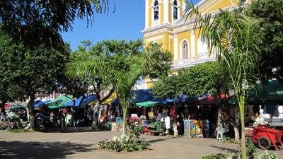 Touristenmarkt in Granada, Nicaragua Markt