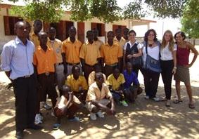 Schüler unseres Reintergrationsprogramms für Opfer von Kinderhandel ghana-menschenrechte-projekt