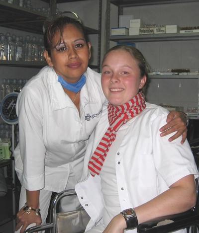 Mit Krankenschwester Jenny im Curz Verde Medizin - Praktikum Mexiko Krankenschwester
