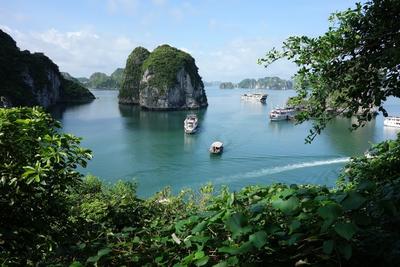 Wochenendtrip nach HaLong Bay Landschaft in Vietnam
