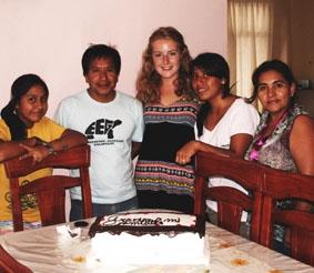 Mit meiner Gastfamilie ecuador-unterrichten-gastfamilie