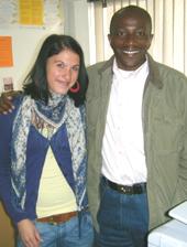 Im Human Rights Office mit Theodore Südafrika Jura Praktikum Kamwimbi