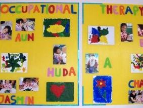 Das Ergotherapie-Plakat mit allen Kunstwerken thailand-ergotherapie-plakat