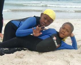 Lele und Sima sudafrika-sport-lele