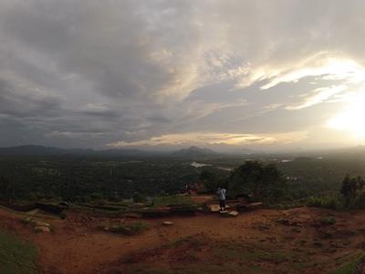 Aussicht in Sigiriya in Sri Lanka Medizin - Praktikum in Sri Lanka Aussicht