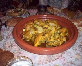 Tajine poulet au citron marokko-sozialarbeit-essen