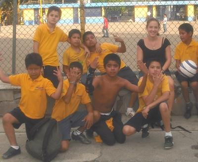 Fußballtag Sozialarbeit Mexiko Fusßball