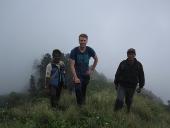 Ich beim Trekking nepal-naturschutz-unterkunft