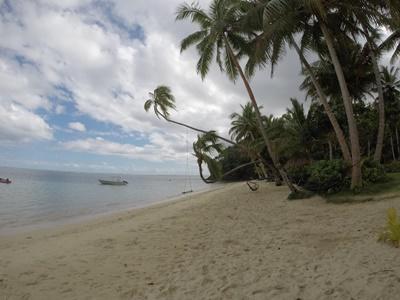 Strand auf Fidschi Strandabschnitt auf Fidschi