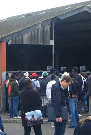 Refugee Reception Office, wo sich die Flüchtlinge registrieren lassen sudafrika-menschenrechte-fluchtlinge