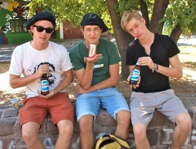 Argentinische Bierverkostung mit meinen Gastbrüdern argentinien-unterrichten-gastbruder